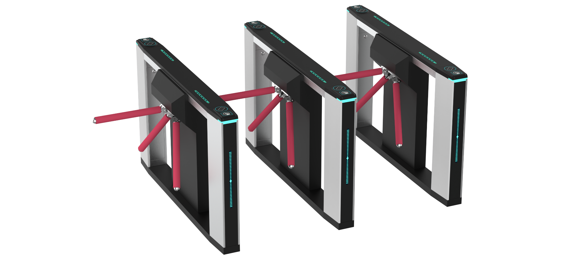 Cardlan High quality Security Tripod Turnstile Entrance Electronic Fingerprint Used Turnstiles