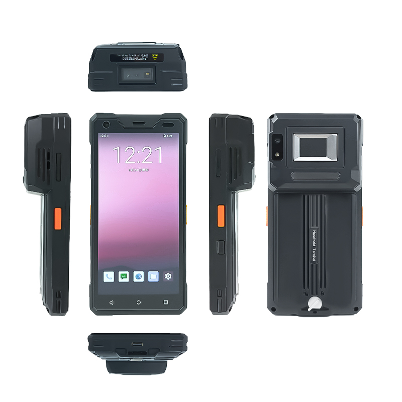 Cardlan Rugged Handheld Terminal PDA XT8007-Fingerprint WiFi Bluetooth 2D ticket validator Barcode Scanner