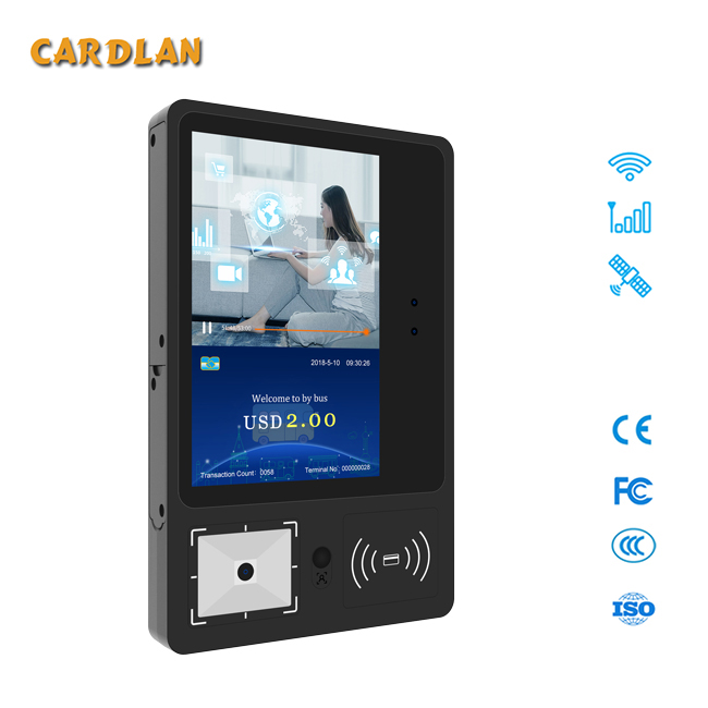 Cardlan BUS fare validator automatic smart card android pos machine bus ticketing system validator
