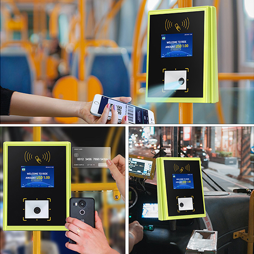 Cardlan NFC Bus Ticket Validation and Barcode Scanner Bluetooth/WiFi All in One POS