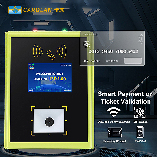 Cardlan NFC Ticket Validation Machine and Barcode Scanner Bluetooth/WiFi/4G All in One POS