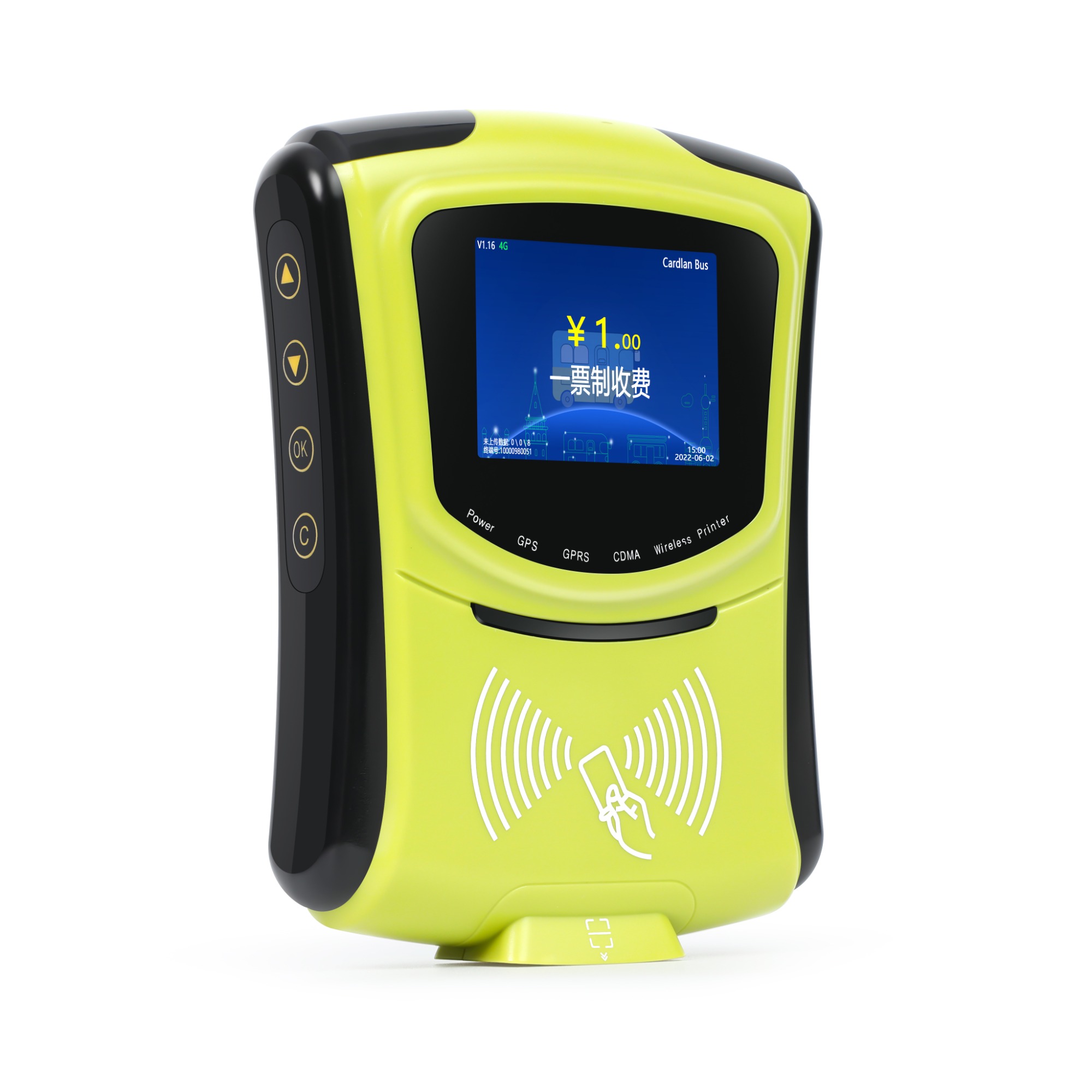 Cardlan QR RFID Smart Card Reader ticket machine ticket validator