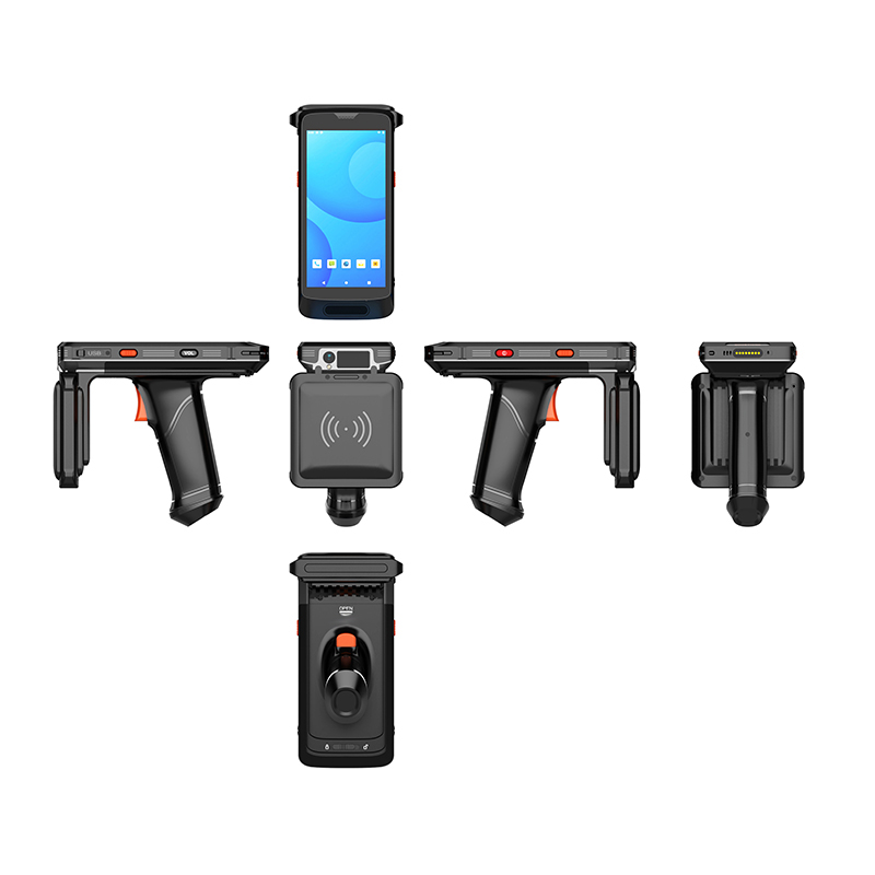 Cardlan XT8002B UHF RFID MRZ OCR PDA WiFi 4G barcode scanner ticket validator