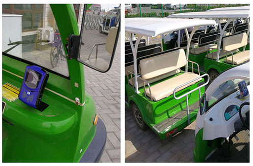 Installation of Cardlan's Fare Collection System for Sightseeing Buses in Hebei