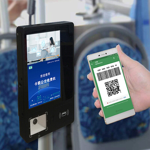 Smart ticket validator cashless bus payment readers pos ticketing system payment terminal
