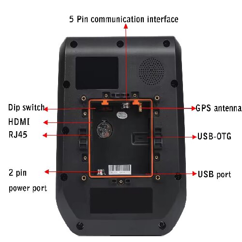 CL-A 0618 smart bus ticket validator /bus smart payment terminal/pos system Android bus card swiping machine with bus recharge card machine
