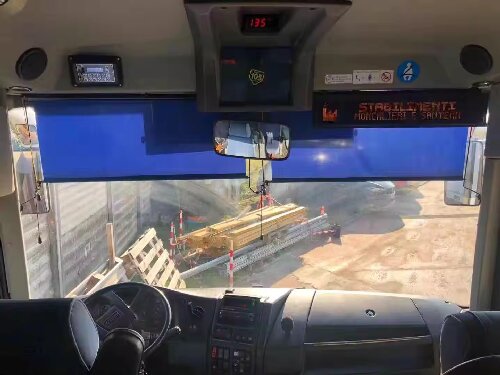 Cardlan Customized GPS Auto voice announcer in Bus stop with led passengers information system hot sell