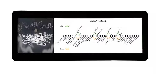 Cardlan bus stop announcer Bus Player/Station Announcer Factory Outlet with bus led