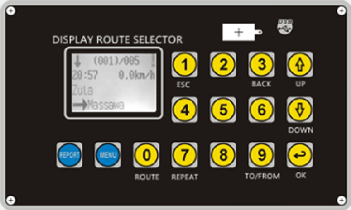 Cardlan Customized GPS Auto voice announcer in Bus stop with led passengers information system hot sell