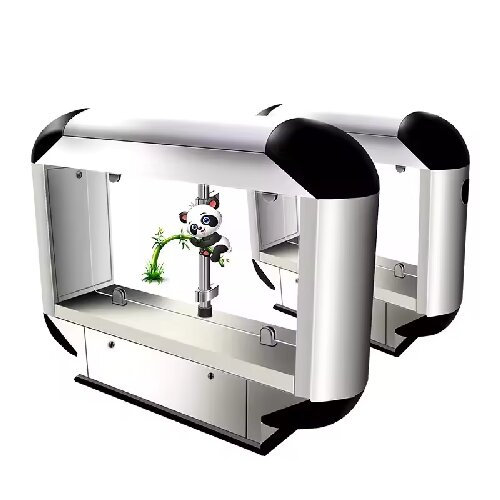 Cardlan Kindergarten Face Recognition Cartoon Gate Machine Gym Children's Amusement Park Customized RFID Card Swing Turnstile Gate auto Gate