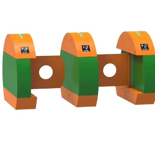 Cardlan High Security Anti-pinch Kids Turnstile Flap Barrier, Kindergarten school Swing Turnstile,Swing Gate Operator Customized RFID Card Swing Turnstile Gate