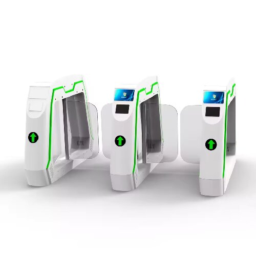 Cardlan Entrance Retractable Turnstile Mechanism Automatic Access Swing Barrier Flap Tripod Barrier Gate Turnstile smart Access control reader