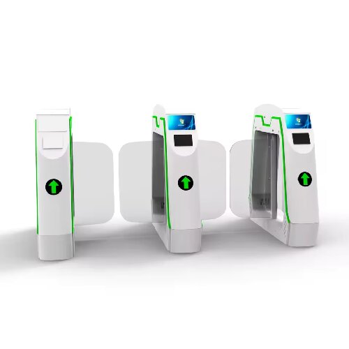 Cardlan Entrance Retractable Gate Turnstiles ID Card Swing Door Barriers Automatic Access Swing Barrier Flap Tripod Barrier Gate Turnstile