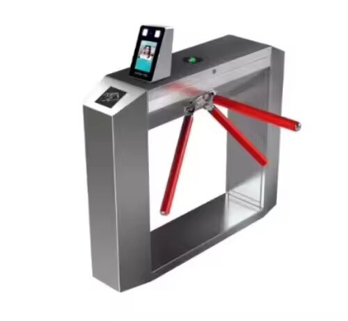 Cardlan Automatic Security Turnstile RFID Card Barcode reader digital tripod turnstile door Face Recognition Cartoon Gate Machine