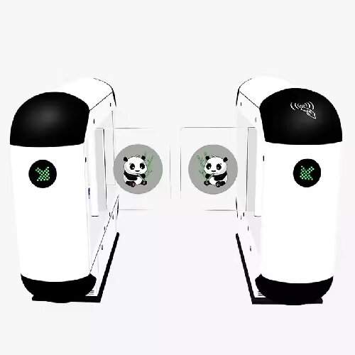 Cardlan Kindergarten Face Recognition Cartoon Gate Machine Gym Children's Amusement Park Customized RFID Card Swing Turnstile Gate auto Gate