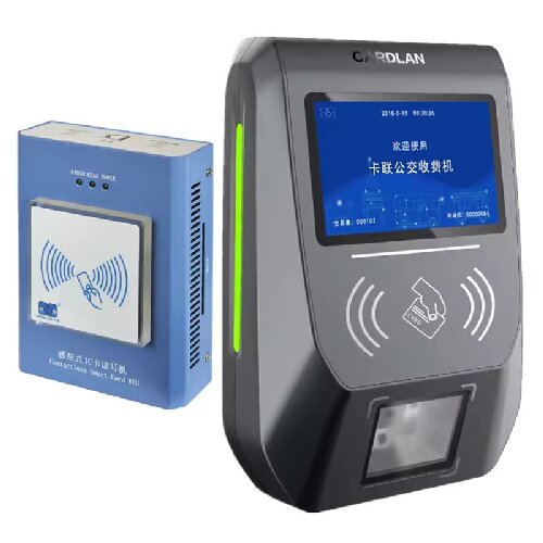 Cardlan POS Terminal Bus RIFD Card Validator Automated Fare Collection System with GPS 4G Wi-Fi NFC QR Payment POS Machine