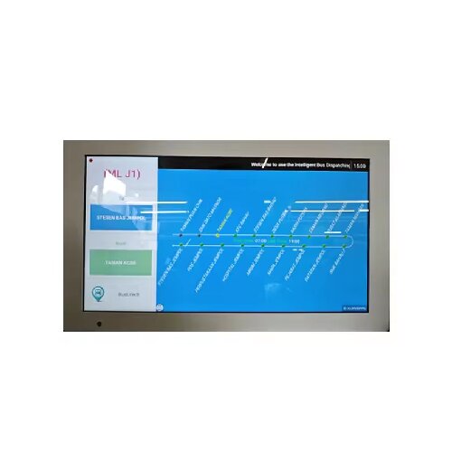Cardlan Bus Stop Led Display Hanging Video Player Bus Monitor Roof Ceiling Lcd Tv Screen Multimedia Player Bus Digital Signage Lcd Display