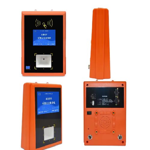 Cardlan access control card Reader RFID proximity reader Stationary RFID QR scanner smart ticketing machine