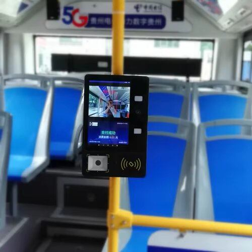 Cardlan Factory Fixed Pos Contactless Card Reader School Management Software Engineering Plastics SDK 13.56mhz Android System Smart Bus Card Reader