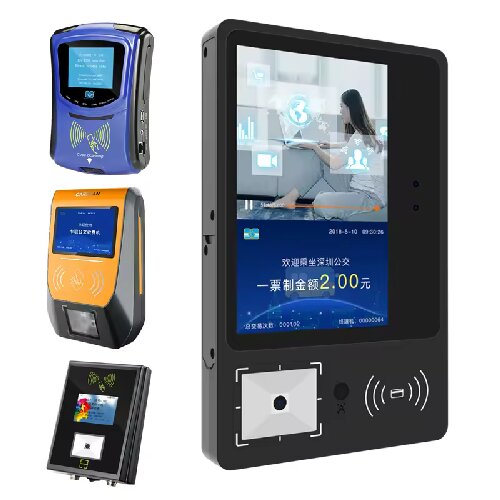 Cardlan Factory Fixed Pos Contactless Card Reader School Management Software Engineering Plastics SDK 13.56mhz Android System Smart Bus Card Reader