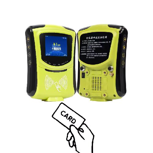 Good Quality 3.5 inch LCD Screen Cardlan Bus RFID Validator NFC Terminal with QR Code Engine Bus card Reader