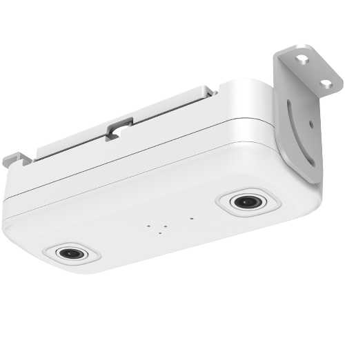 Bus binocular passenger flow statistics camera built-in GPS+4G for secondary development