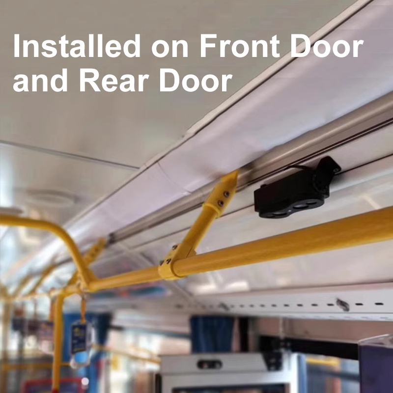 Bus Passenger Counter Automatic 4g Gps Mdvr Bus Passenger Counter Counting System Flow Statistics Camera