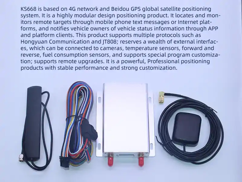 CL-KS668 4G Multifunction Locator Vehicle GPS Tracker
